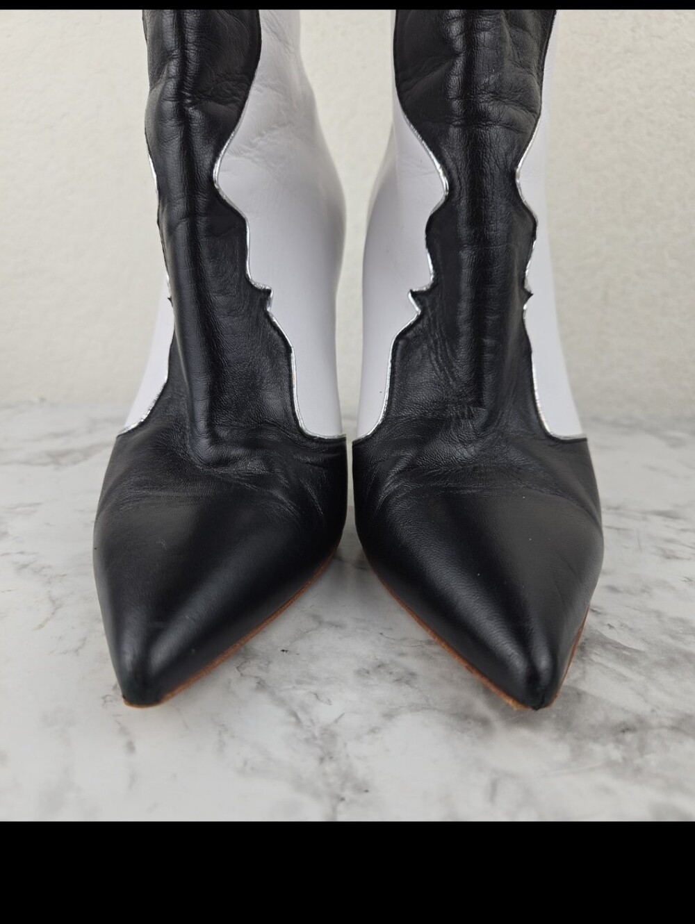 Malone Souliers Ankle Booties Artistic Design. View 5